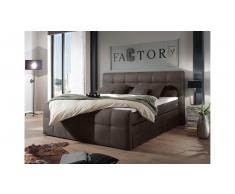 JUSTyou Montpelier I Cama Box Spring Marrón