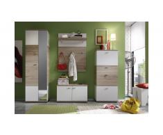 JUSTyou Luvea Conjunto de recibidor Blanco Roble