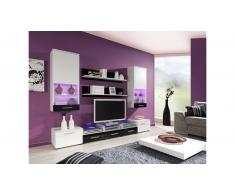 JUSTyou Conjunto Cama II comedor Blanco Negro