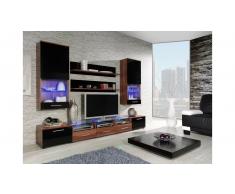 JUSTyou Conjunto Cama II comedor Ciruelo Negro