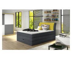 JUSTyou Amalfi Cama Box Spring Antracita 100x200