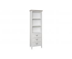 JUSTyou Ravenna Armario Pappel Blanco Marrón