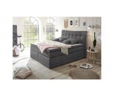 JUSTyou Georgia Cama Box Spring Gris