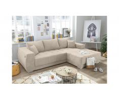 JUSTyou Ohio Sofá esquinero Café