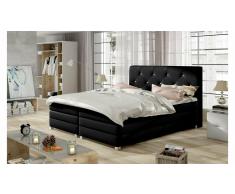 JUSTyou Svaro Cama Box Spring Negro 140x200