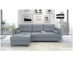 JUSTyou Nana Sofa esquinero Azul Tejido estructurado