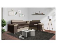 JUSTyou Tarin Sofa esquinero Marron Marron