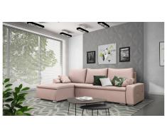 JUSTyou Claribel Sofa esquinero Rosa