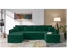 JUSTyou Savio Sofa modulare Verde Velour