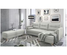 JUSTyou Kaito Sofa esquinero Beige Cuero sintetico
