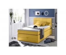 JUSTyou Albany I Cama Box Spring 120x200 cm Amarillo