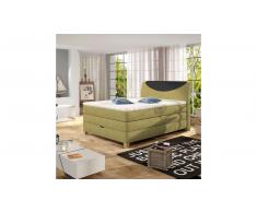 JUSTyou Santino Cama Amarillo | Grafito 140x200