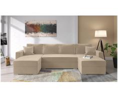 JUSTyou Savio Sofa modulare Beige Velour
