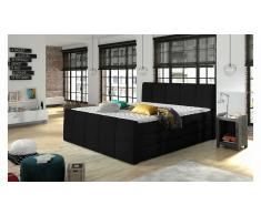 JUSTyou Fresco Cama Box Spring Negro 140x200