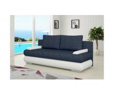 JUSTyou Milo Sofá Cama Blanco Azul