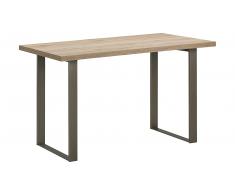 JUSTyou Folke Mesa de comedor 85x130 cm Sanremo Roble