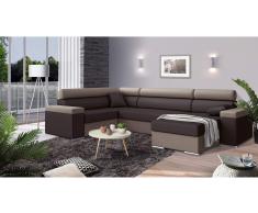 JUSTyou Coretta Conjunto de Sofa esquinero Marron