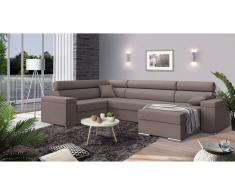 JUSTyou Coretta Conjunto de Sofa esquinero Marron