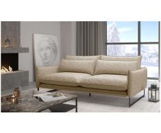 JUSTyou Ezio Sofá individuale Cuero sintético Blanco