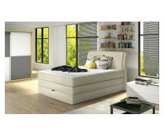 JUSTyou Amalfi Cama Box Spring Crema 140x200