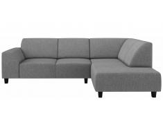 JUSTyou Einar Sofá esquinero Azul Tejido estructurado