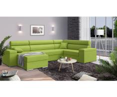 JUSTyou Coretta Conjunto de Sofa esquinero Verde