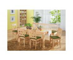 JUSTyou Lynch Mesa de comedor 70x110 cm Haya