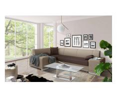 JUSTyou Alvy Sofa esquinero Marron Marron