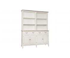 JUSTyou Ravenna Armario Pappel Blanco Marrón