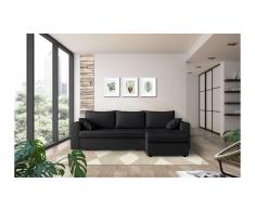 JUSTyou Anelis Sofa esquinero Negro
