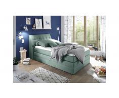 JUSTyou Bismarck I Cama Box Spring 120x200 cm Turquesa