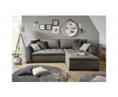 JUSTyou Washington Sofá esquinero Marrón