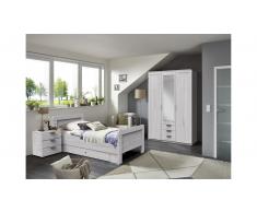 JUSTyou Clara Conjunto de dormitorio Roble Bianco