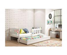 JUSTyou Frank con cama supletoria Cama Blanco