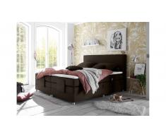 JUSTyou Memphis Cama Box Spring Marron