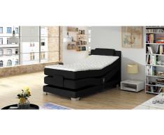 JUSTyou Wave Cama Box Spring Negro 100x200