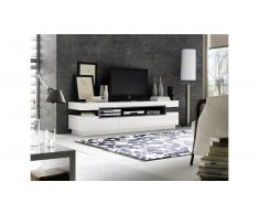 JUSTyou Julien Mueble TV Blanco Gris