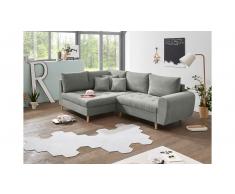JUSTyou North Carolina Sofá esquinero Gris