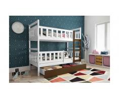 JUSTyou Tobi Litera Blanco Avellano 80x185 cm