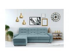 JUSTyou Adrien Sofá esquinero sin Azul