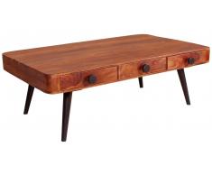 JUSTyou Milano Mesa de café Sheesham