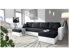 JUSTyou Rubicon Sofa modulare Negro Cuero sintetico