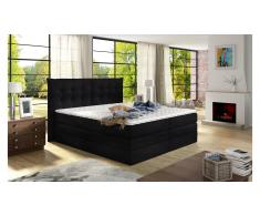 JUSTyou Fendy Cama Box Spring Negro 160x200