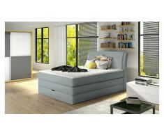 JUSTyou Amalfi Cama Box Spring Gris 100x200