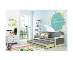 JUSTyou Tore Cama funcional Pino Grafito
