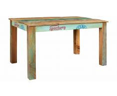 JUSTyou Dawy Mesa para ninos Marrón Multicolor