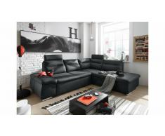 JUSTyou California Sofá esquinero Antracita