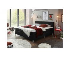 JUSTyou Columbus Cama Box Spring Negro 180x200
