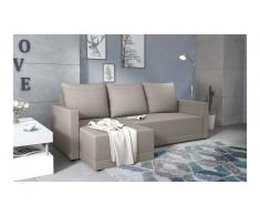 JUSTyou Tanita Sofa Beige Tejido estructurado