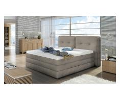 JUSTyou Falun Cama Box Spring Beige 160x200